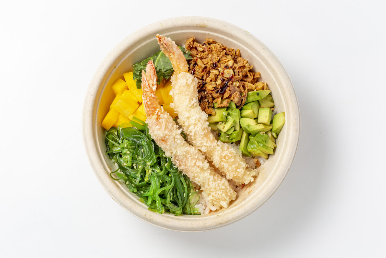 15T. Poke De Tempura De Gamba